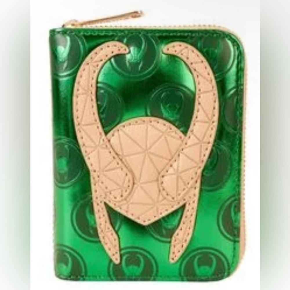 🖤NWT LOUNGEFLY MARVEL LOKI WALLET🖤